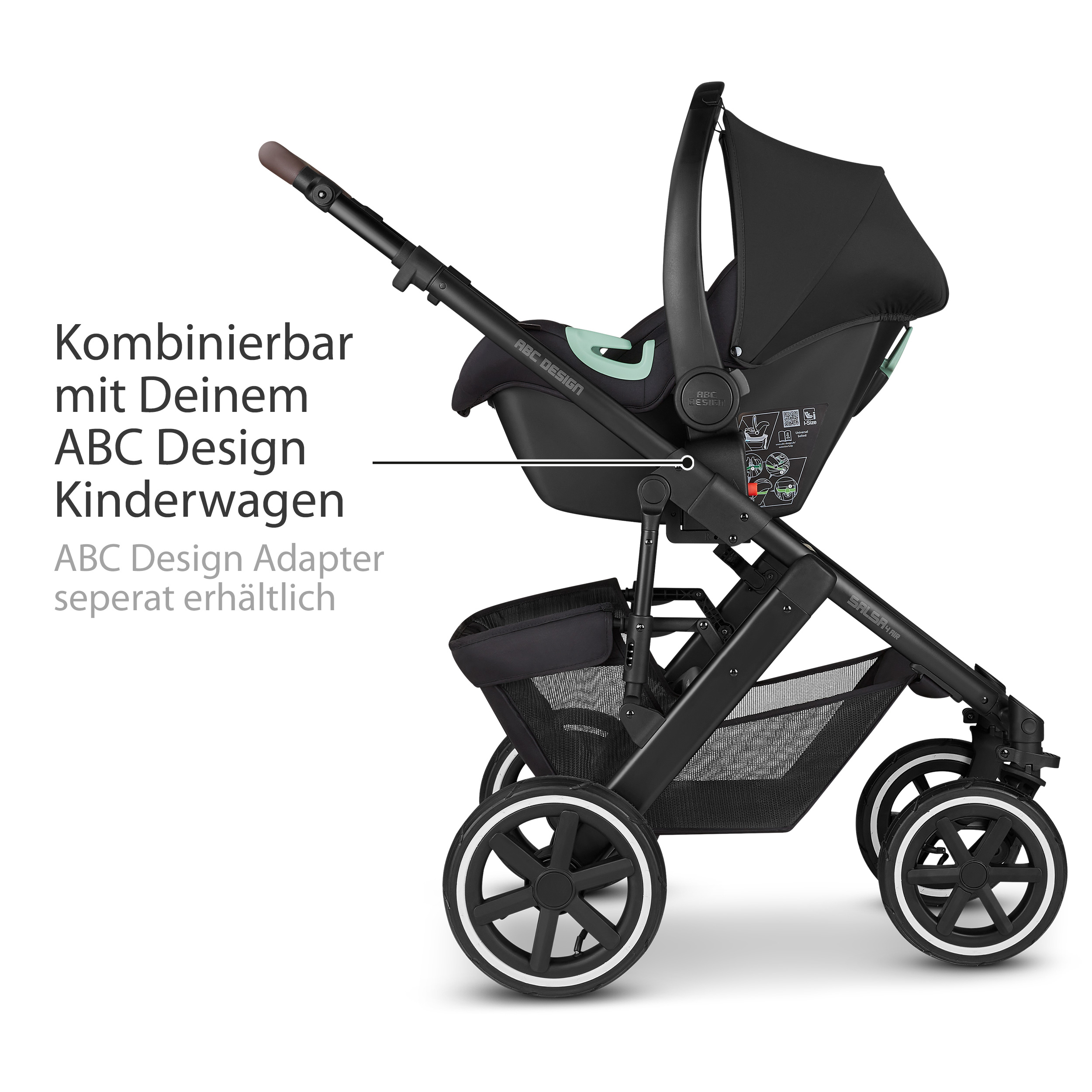ABC Design Autositz Tulip Gruppe 0+ black  Baby ! Fachmarkt für Babyausstattung  GmbH