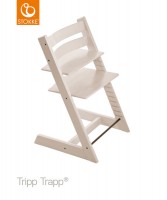 STOKKE Tripp Trapp ® Mitwachsstuhl Weiß transparent