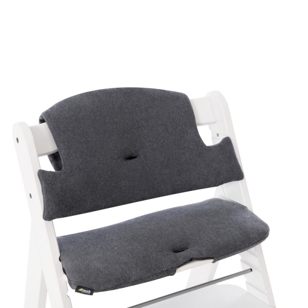 Hauck Highchair Pad Select jersey charcoal
