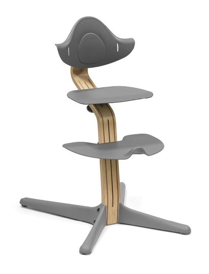 Stokke® Nomi® Chair Oak Eiche (massiv) Grey