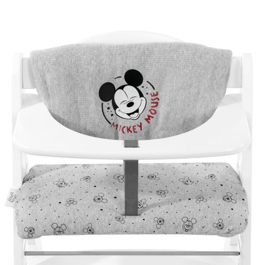 Hauck- Highchiar Pad Deluxe Mickey Mouse Grey