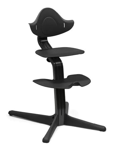 Stokke® Nomi® Chair Schwarz (Eichenfurnier/Buchenkern)