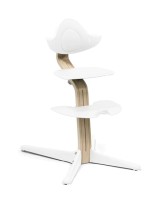 Stokke® Nomi® Chair Natur (Eichenfurnier/Buchenkern) Farbe White