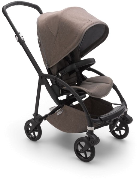 Bugaboo Bee 6 Mineral Buggy Komplett Schwarz - Taupe